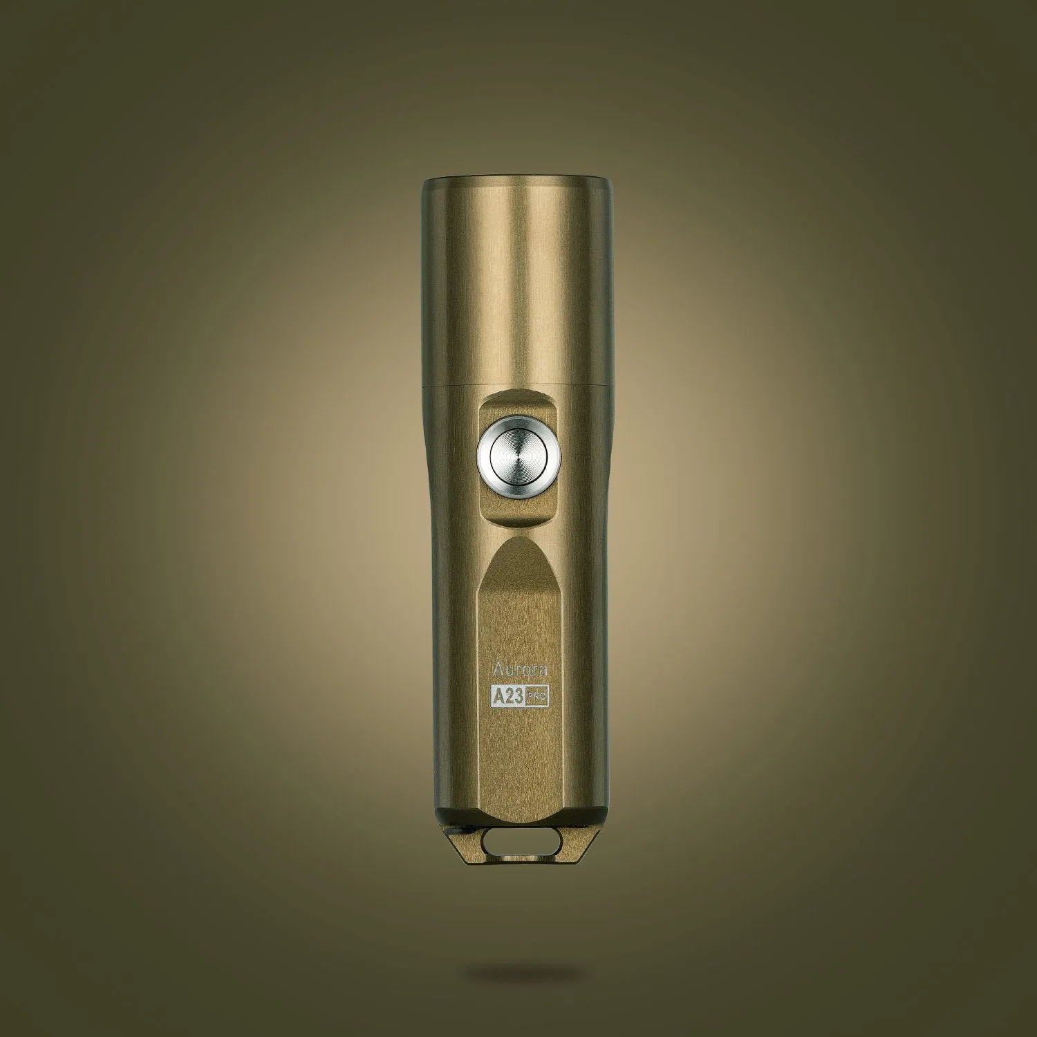 RovyVon Aurora A23 Pro Military Tan Micro-USB Rechargeable Flashlight in Aerospace 7075 Aluminum