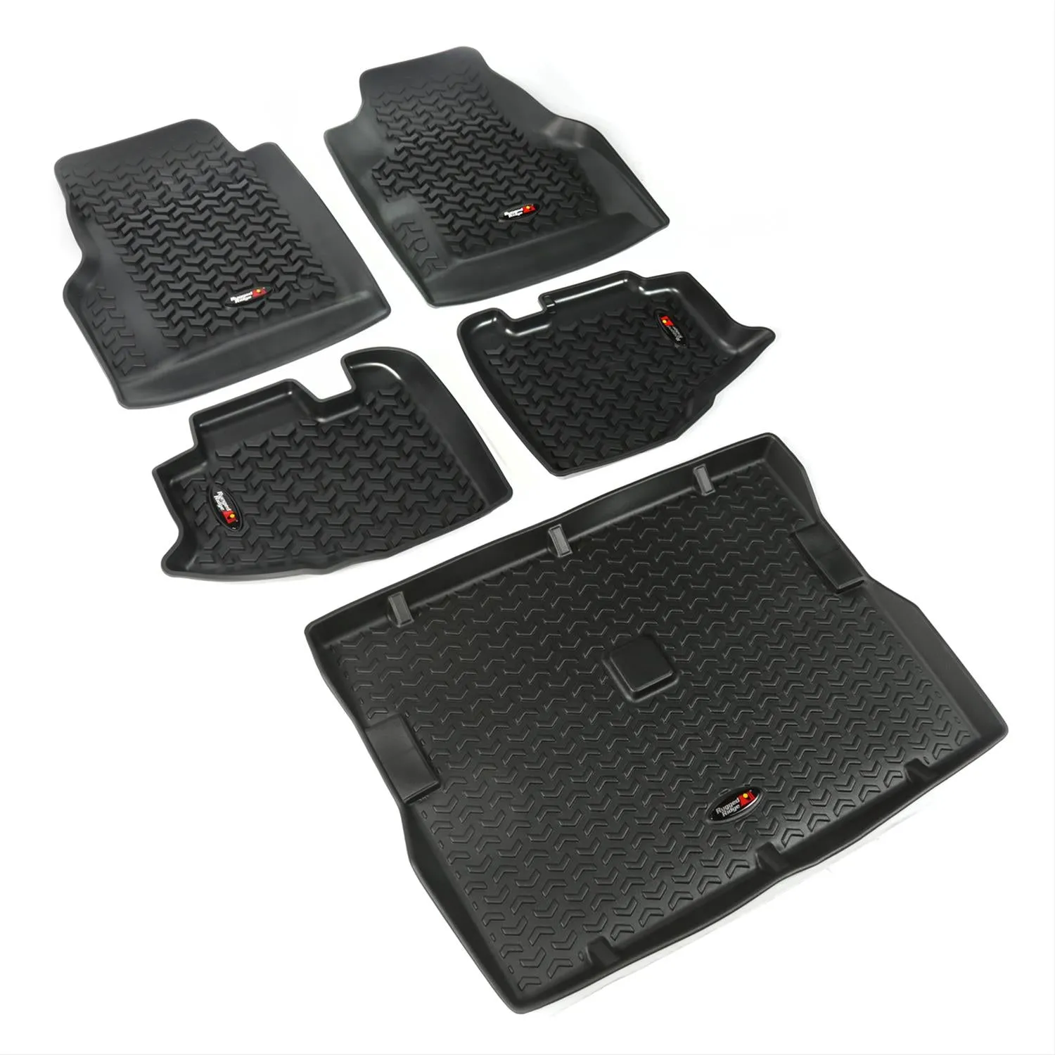 Rugged Ridge All-Terrain Floor Liners 12988.1 12988.10