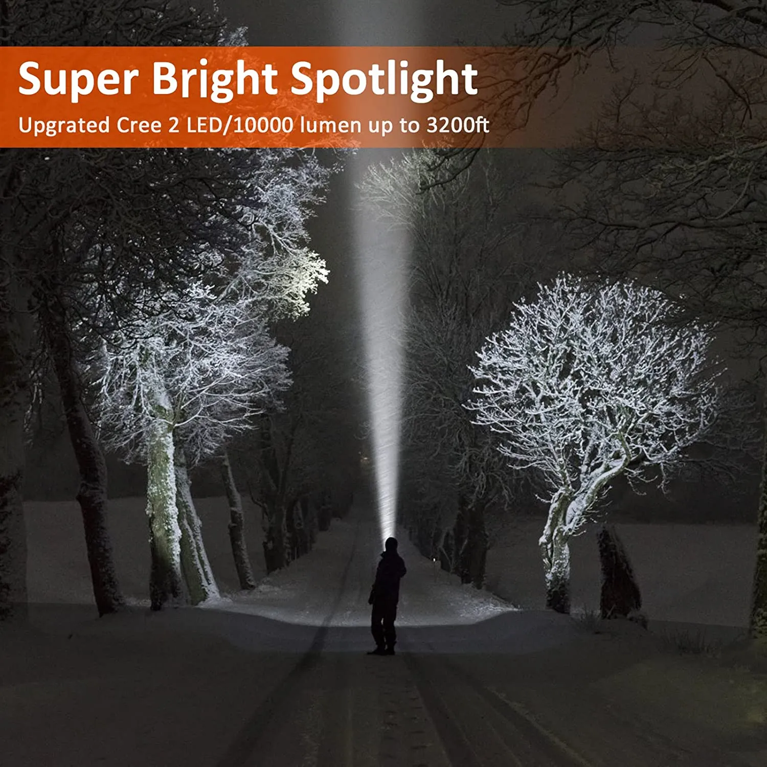 Samyoung Spotlight 10000 Lumen 6 Light Modes