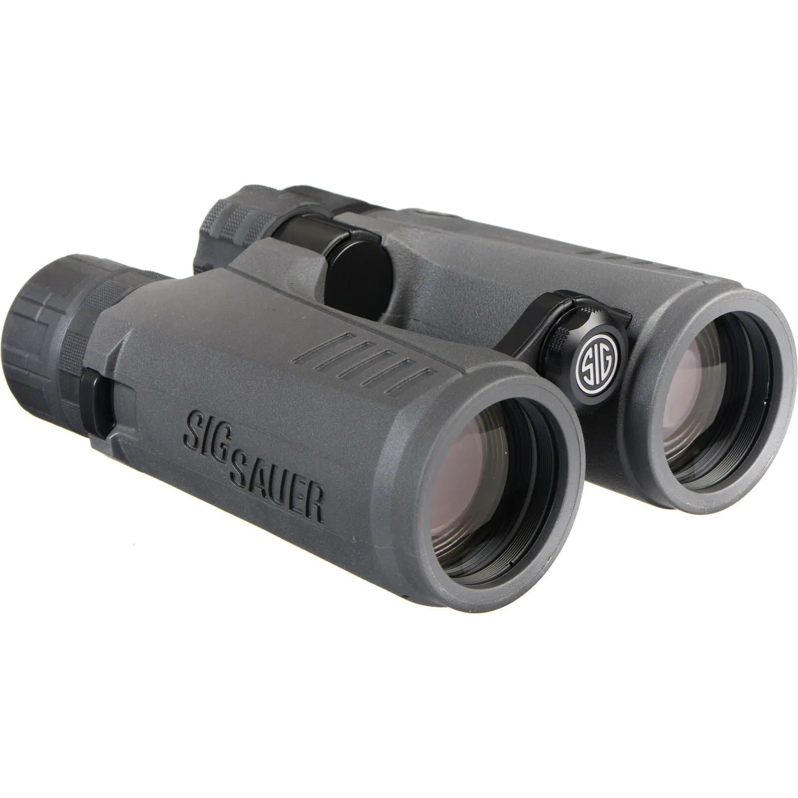 Sig Sauer Zulu7 10x42mm HDX Open Bridge BAK4 Prism Waterproof Binocular, Graphite (SOZ71001)