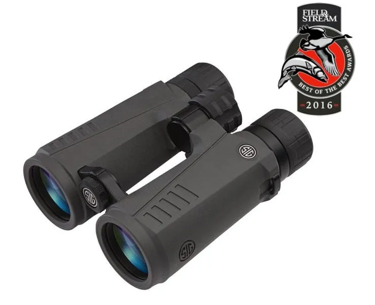 Sig Sauer Zulu7 10x42mm HDX Open Bridge BAK4 Prism Waterproof Binocular, Graphite (SOZ71001)