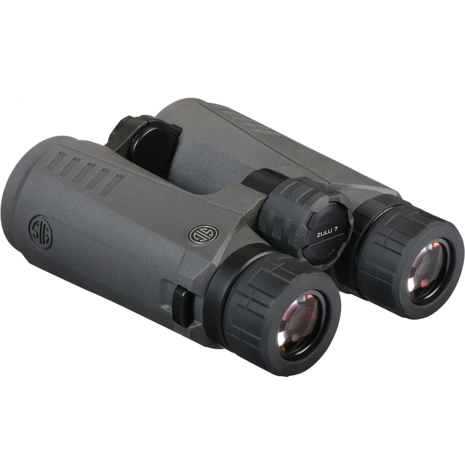 Sig Sauer Zulu7 10x42mm HDX Open Bridge BAK4 Prism Waterproof Binocular, Graphite (SOZ71001)