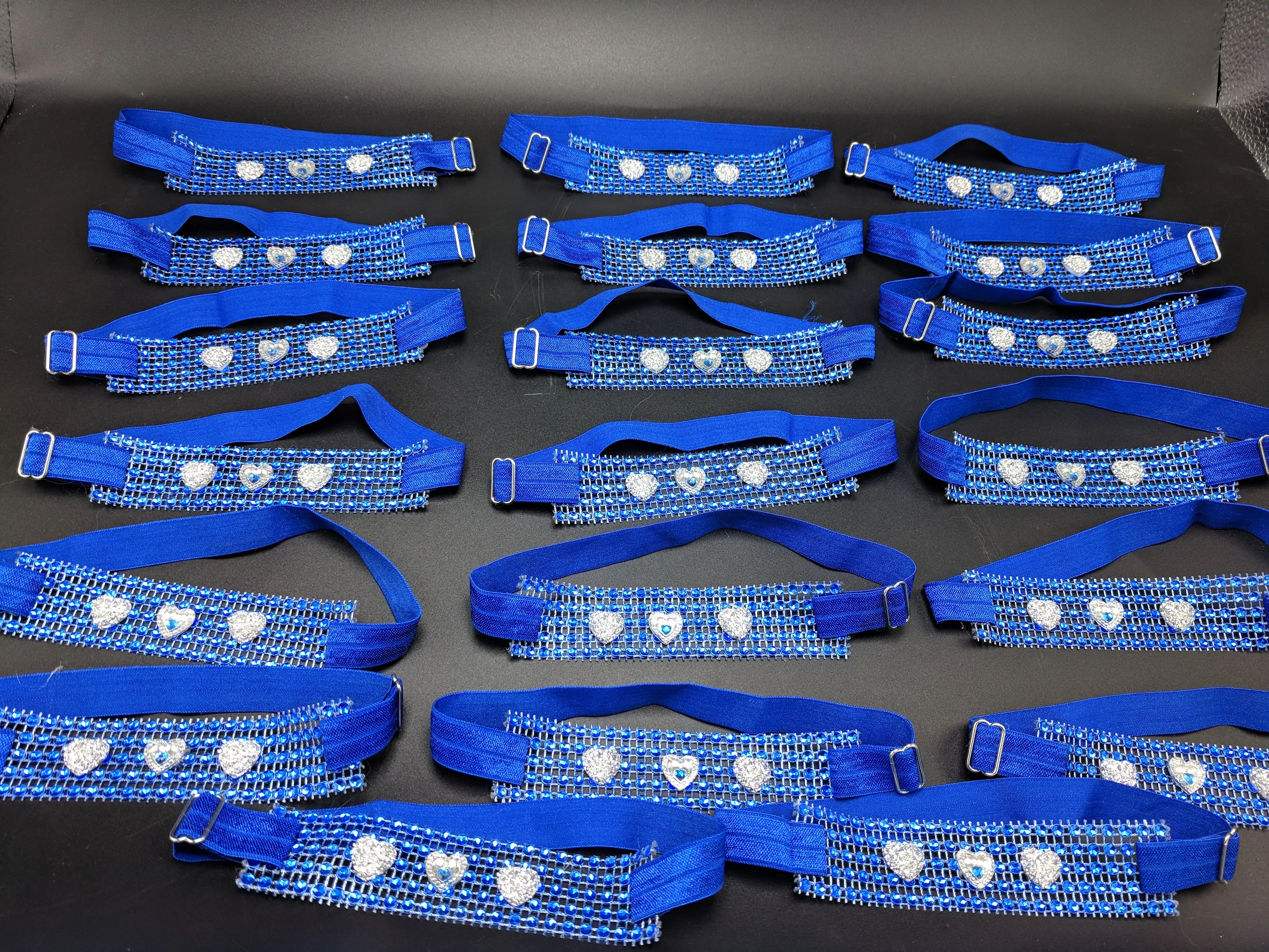 Sparkle Wrap Collars-Love & Hearts