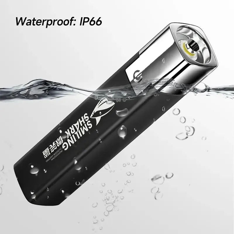 Super Bright LED Flashlight USB Rechargeable 18650Battery Led Torch for Night Riding Camping Hunting Outdoor Waterpr Flash Light