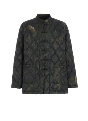 【S'YTE X TAION】DAHLIA CAMOUFLAGE QUILTED DOWN CHINA JACKET