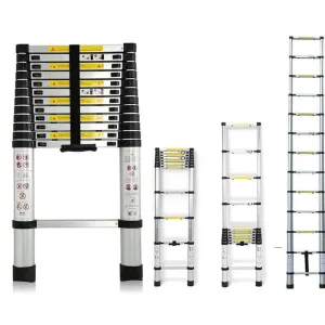 Telescopic Ladder Aluminum 3.8Meter Multi-Purpose