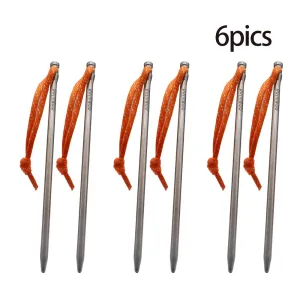 Titanium Tent Stakes  Φ5*165mm