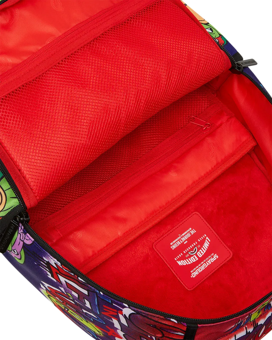 Tmnt On The Run On Backpack