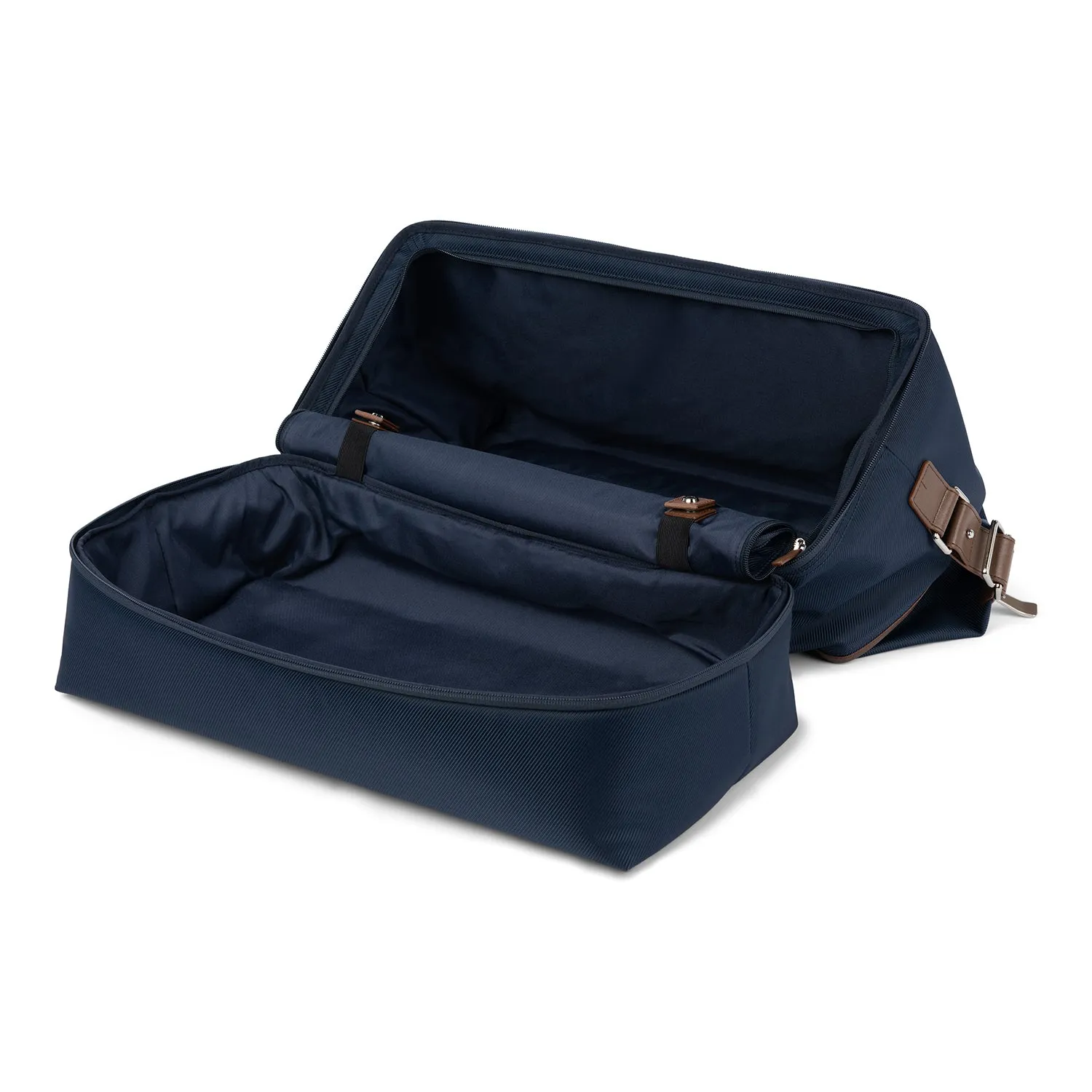 Travelpro® x Travel   Leisure Medium Check-in Spinner and Drop-Bottom Weekender Bag Luggage Set