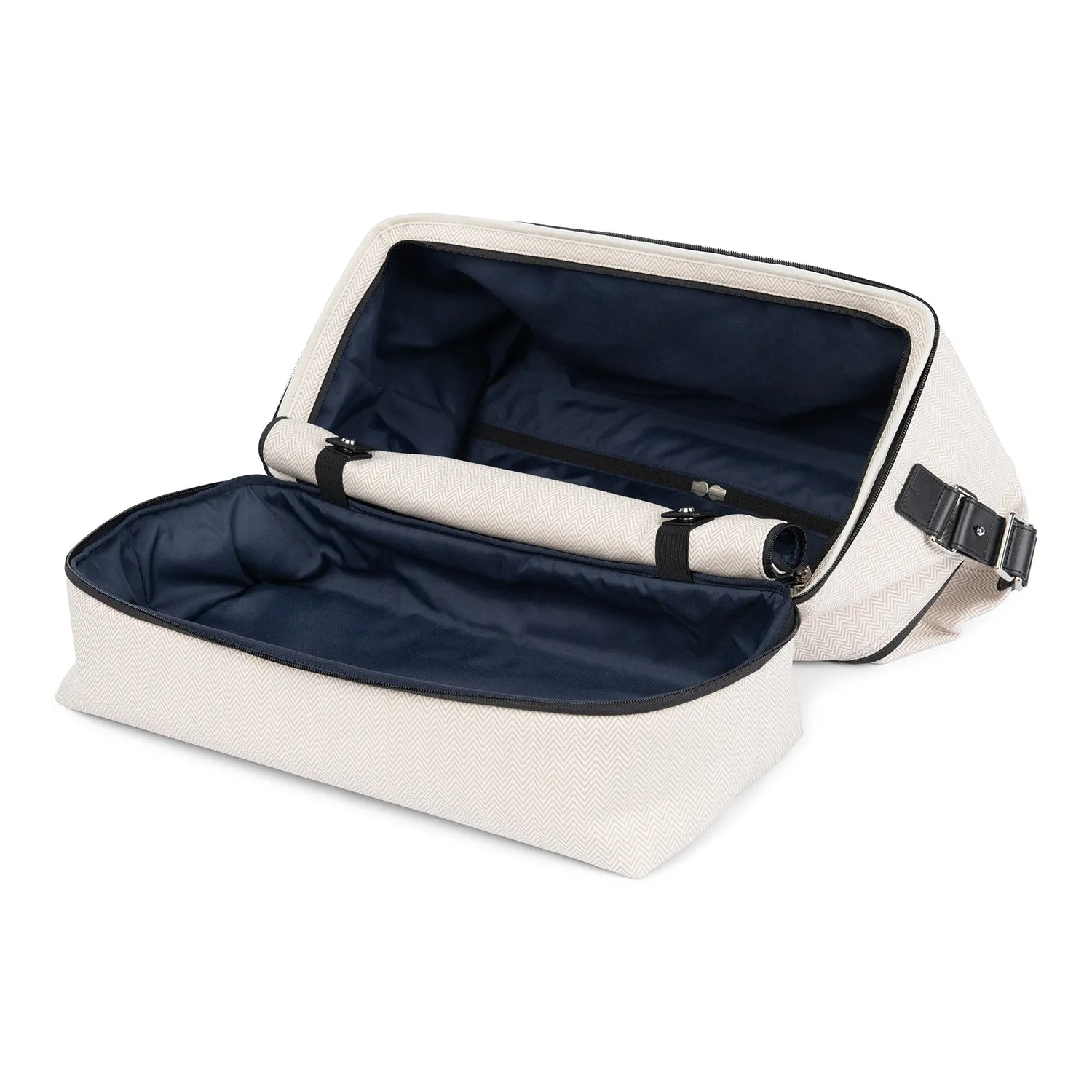 Travelpro® x Travel   Leisure Medium Check-in Spinner and Drop-Bottom Weekender Bag Luggage Set