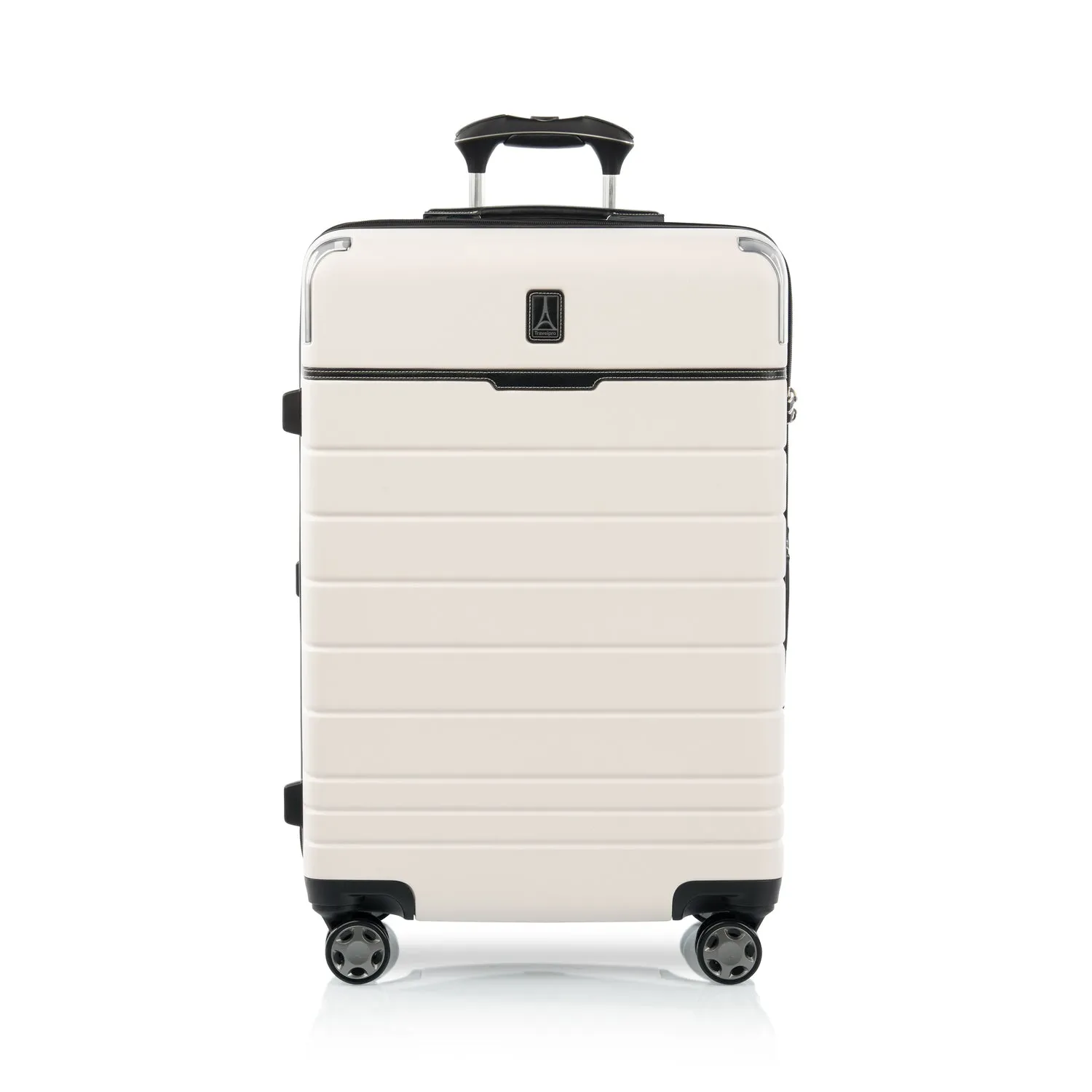 Travelpro® x Travel   Leisure Medium Check-in Spinner and Drop-Bottom Weekender Bag Luggage Set