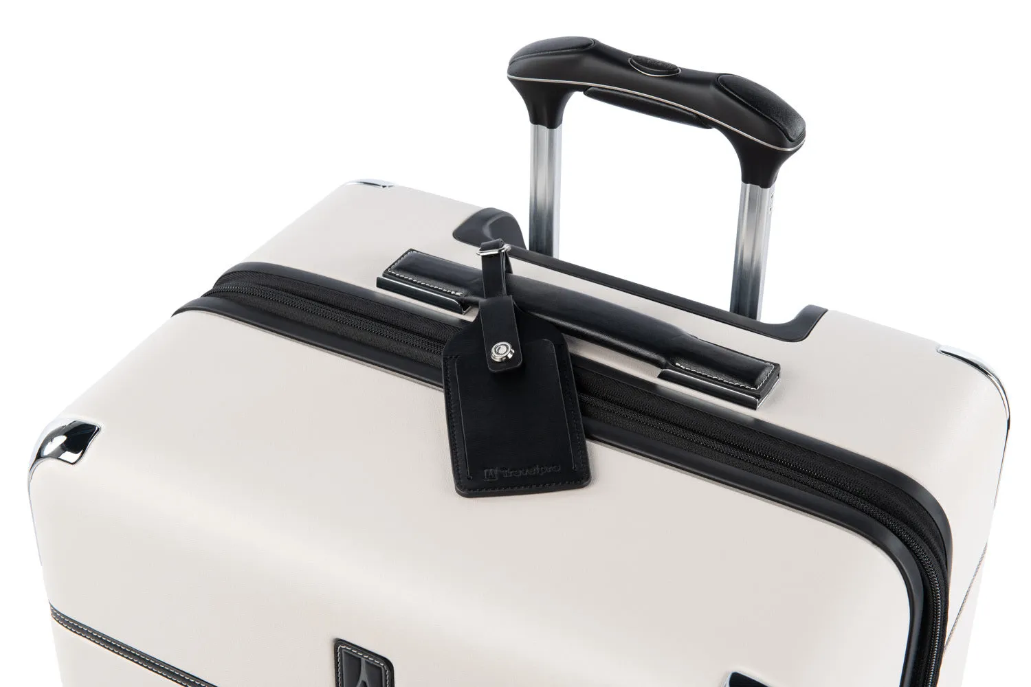 Travelpro® x Travel   Leisure Medium Check-in Spinner and Drop-Bottom Weekender Bag Luggage Set