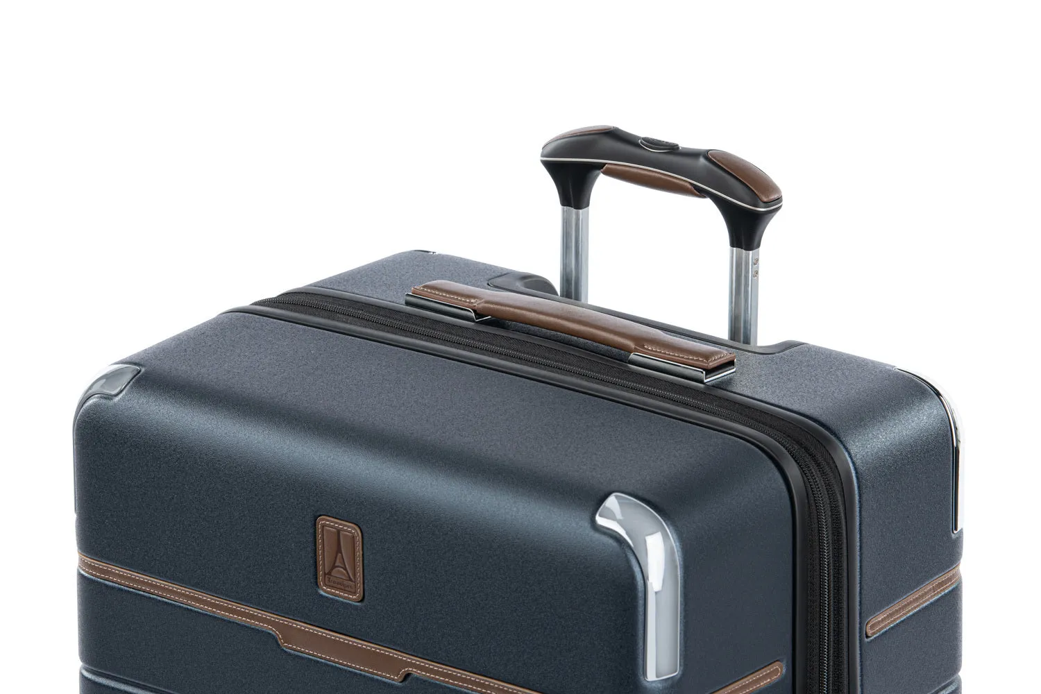 Travelpro® x Travel   Leisure Medium Check-in Spinner and Drop-Bottom Weekender Bag Luggage Set
