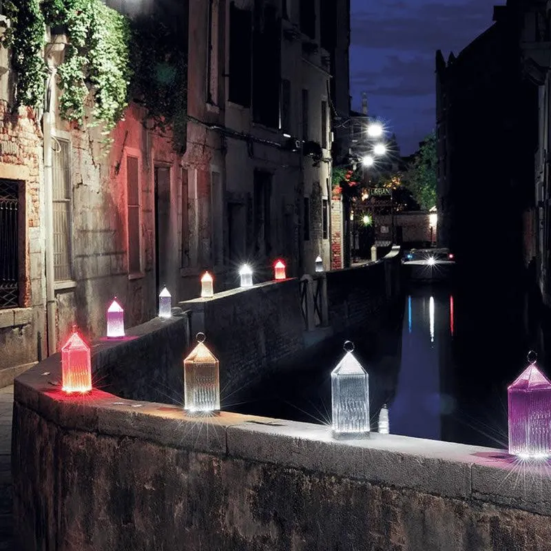 USB Rechargeable Acrylic Crystal Table Lamp Q-LED99