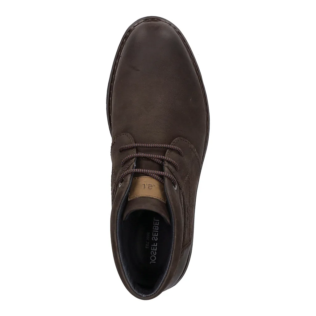 Waterproof Lace Up Boot - Brown