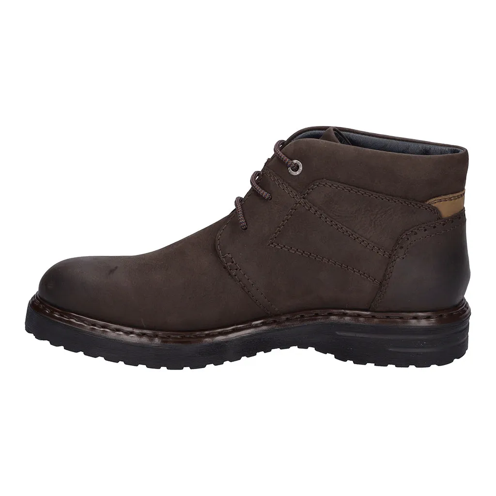 Waterproof Lace Up Boot - Brown