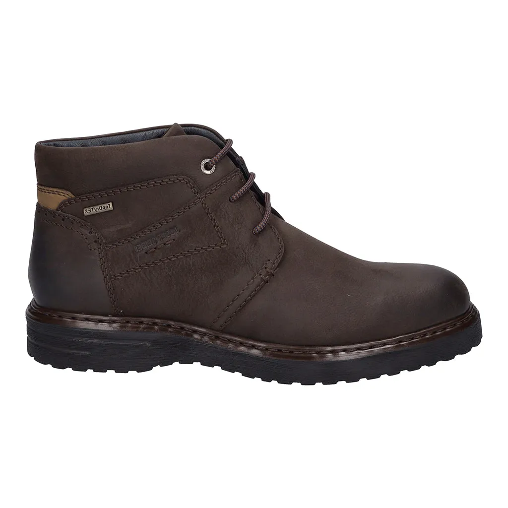 Waterproof Lace Up Boot - Brown