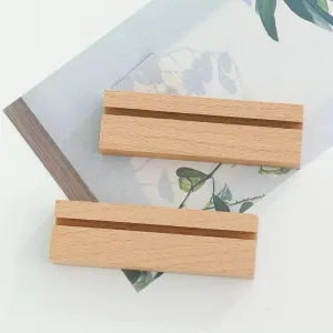 Wood Display Photo Postcard Stand NP-070058