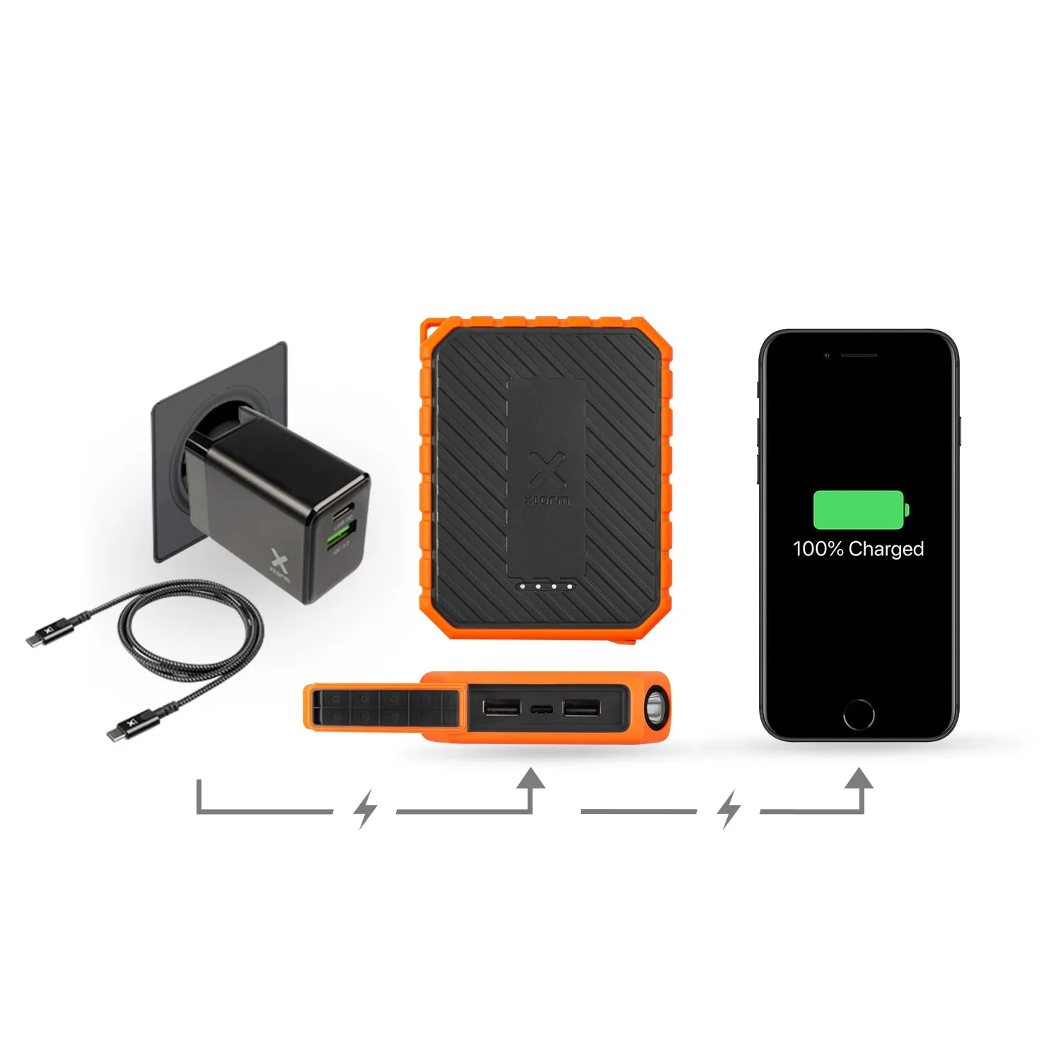 Xtreme Power Bank Rugged - 10.000 mAh